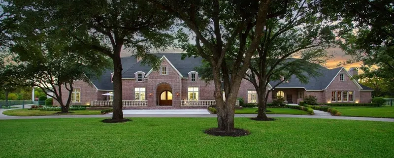 The highlight of the home is a 65,000-gallon indoor pool with an adjacent living space and kitchen. The pool room has its own dehumidifier.